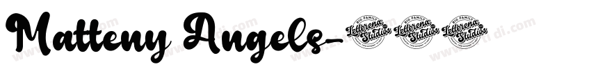 Matteny Angels字体转换